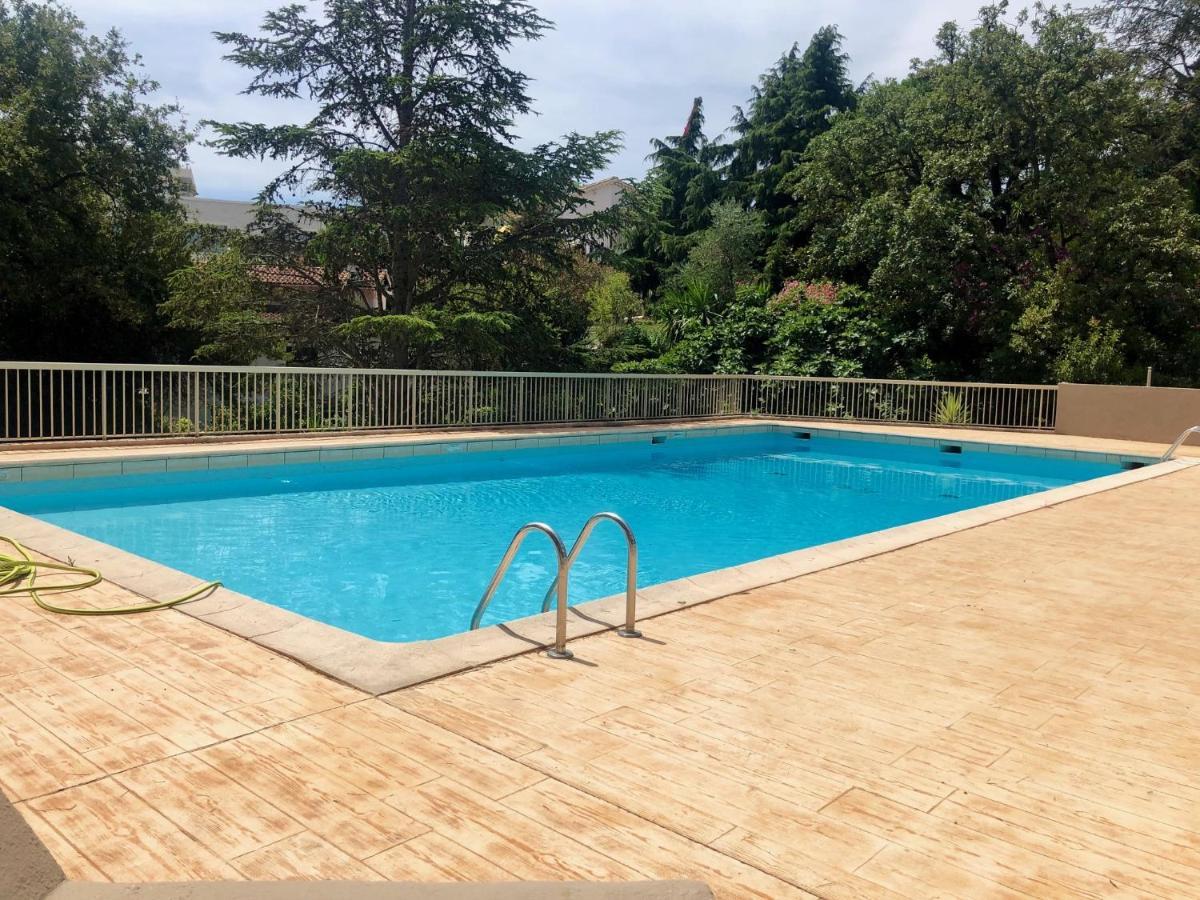 Appartement Neuf, Piscine, Terrasse, Vue Mer. Cannes Exterior foto